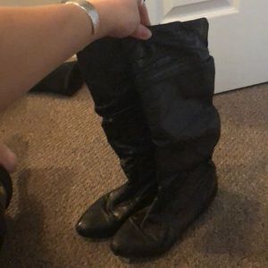 Black Steve Madden boots